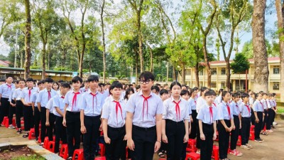 HOẠT ĐỘNG NGOẠI KHÓA “CHUNG TAY ĐẨY LÙI BẠO LỰC HỌC ĐƯỜNG, LAN TỎA YÊU THƯƠNG”