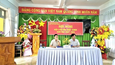 HỘI NGHỊ - HỘI CHA MẸ HỌC SINH NH 2024 - 2025