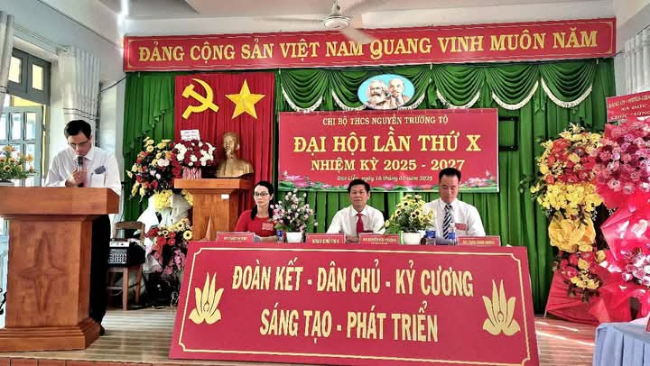ĐẠI HỘI CHI BỘ LẦN THỨ X