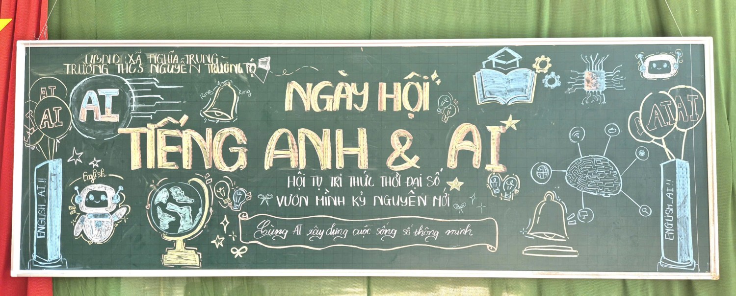 NGÀY HỘI TIẾNG ANH VÀ AI - HỘI TỤ TRI THỨC THỜI ĐẠI SỐ