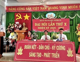 ĐẠI HỘI CHI BỘ LẦN THỨ X