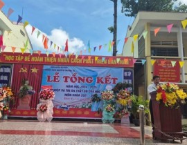 LỄ TỔNG KẾT NĂM HỌC 2024 - 2025